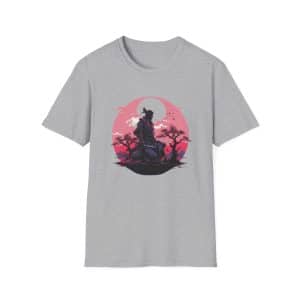 Unisex Softstyle T-Shirt Pink Samurai