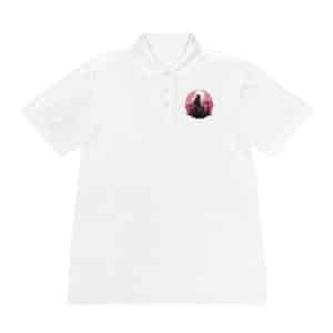 Men's Sport Polo Shirt Pink Samurai