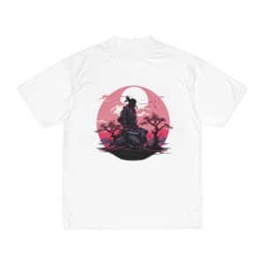 Men's Performance T-Shirt Pink Samurai