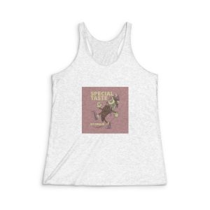 Eyes Ice Cream Womens Tri Blend Racerback Tank