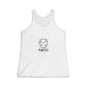 Hmkao Womens Tri Blend Racerback Tank