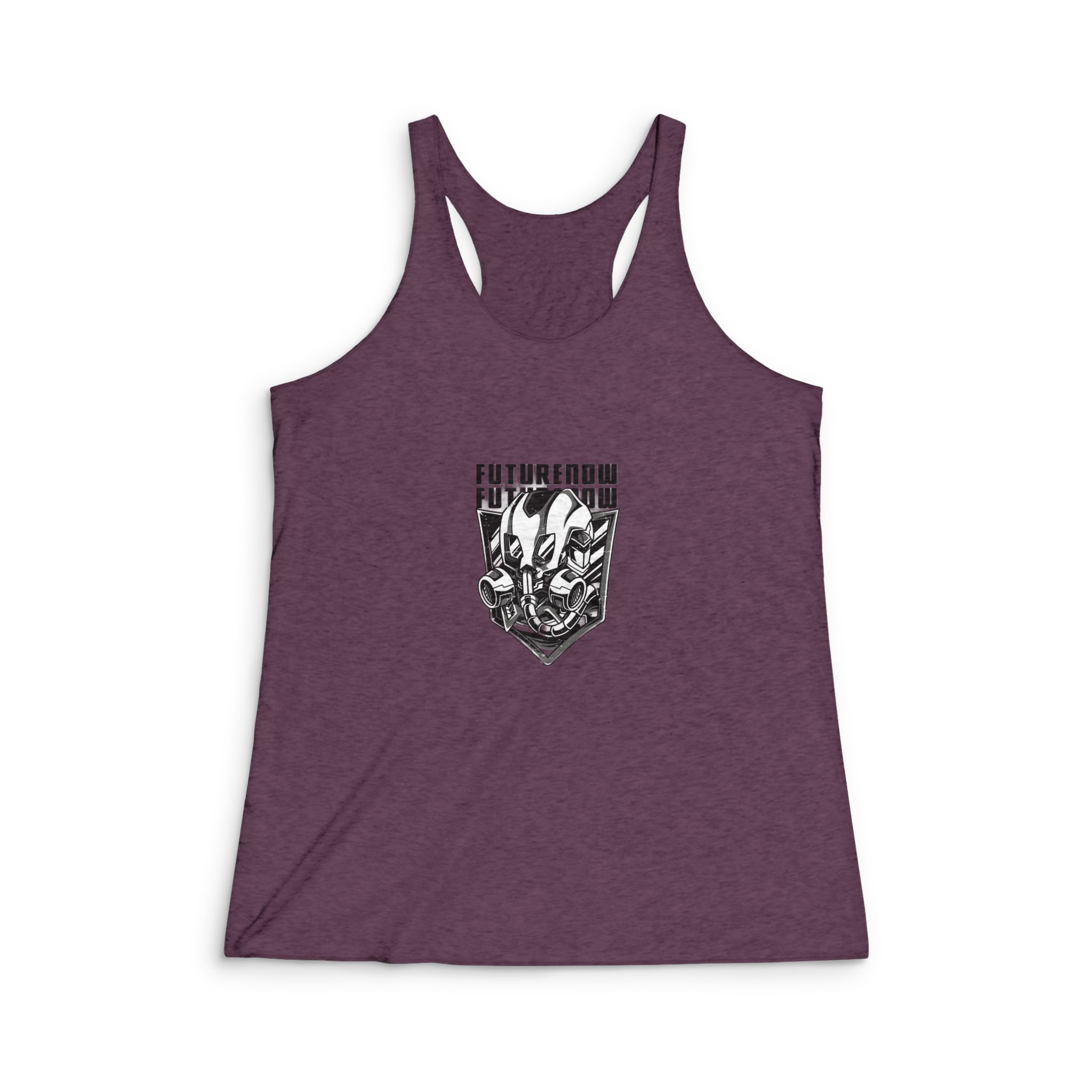 Futurenow Womens Tri Blend Racerback Tank - Image 5