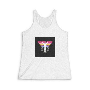 Good Vibes Street Division Vintage Fashion Womens Tri Blend Racerback Tank