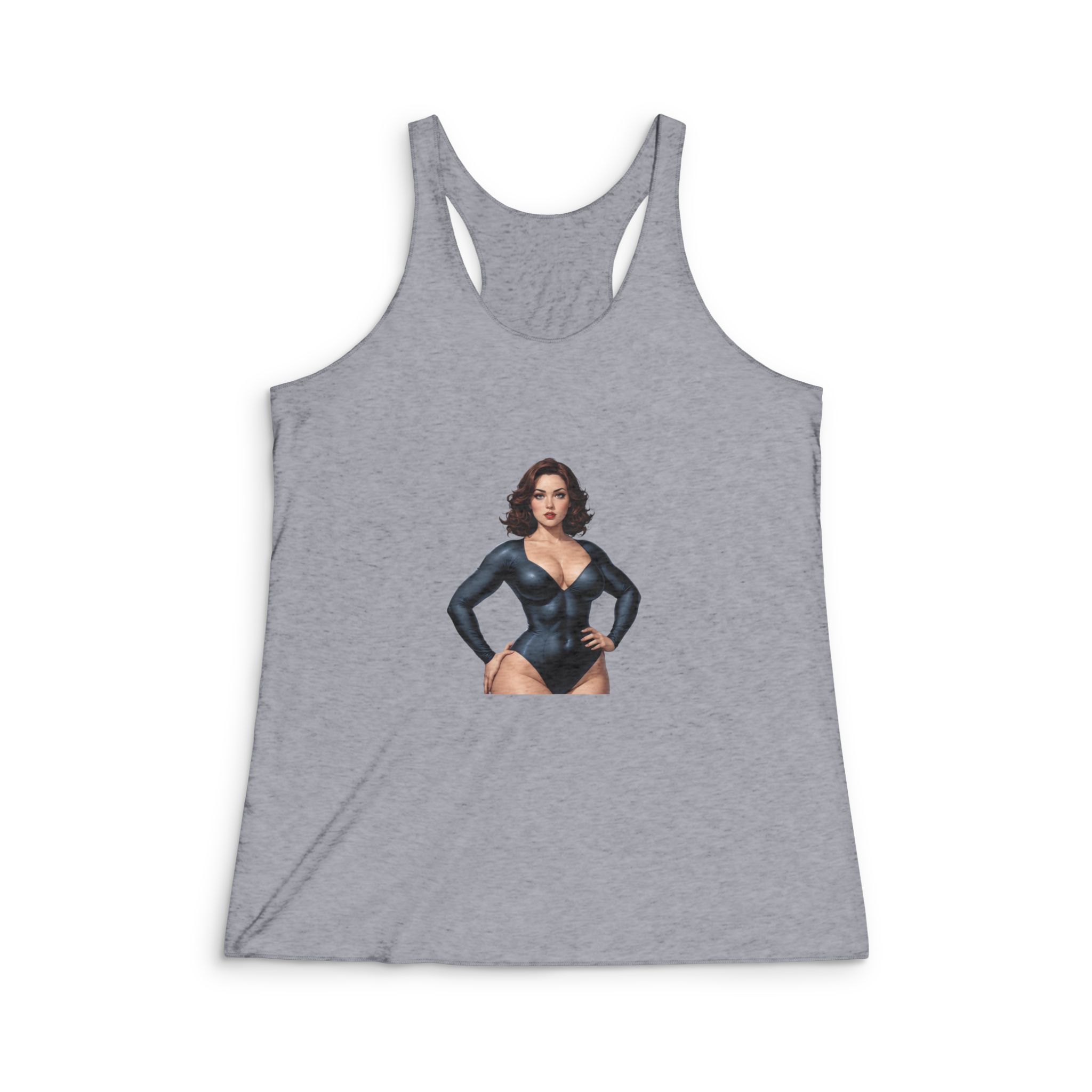 Original Design 995868 Womens Tri Blend Racerback Tank - Image 4