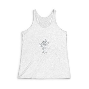 Dill Womens Tri Blend Racerback Tank