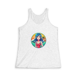Original Design 99AA8F Womens Tri Blend Racerback Tank