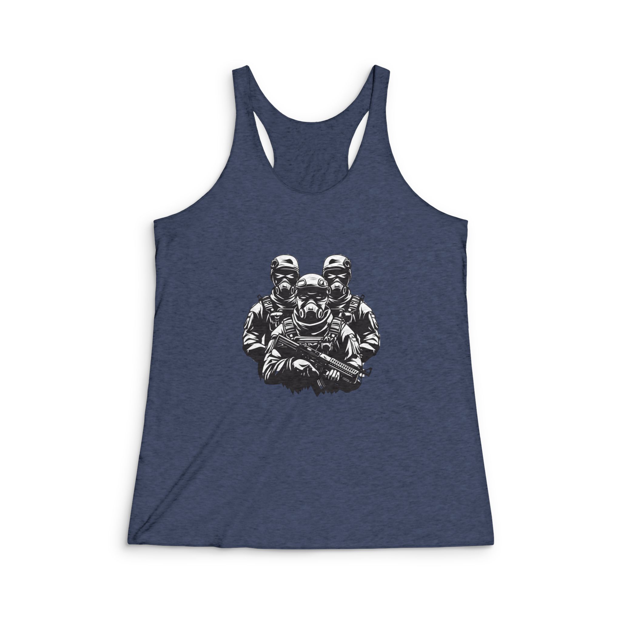 Original Design 357D79 Womens Tri Blend Racerback Tank - Image 3