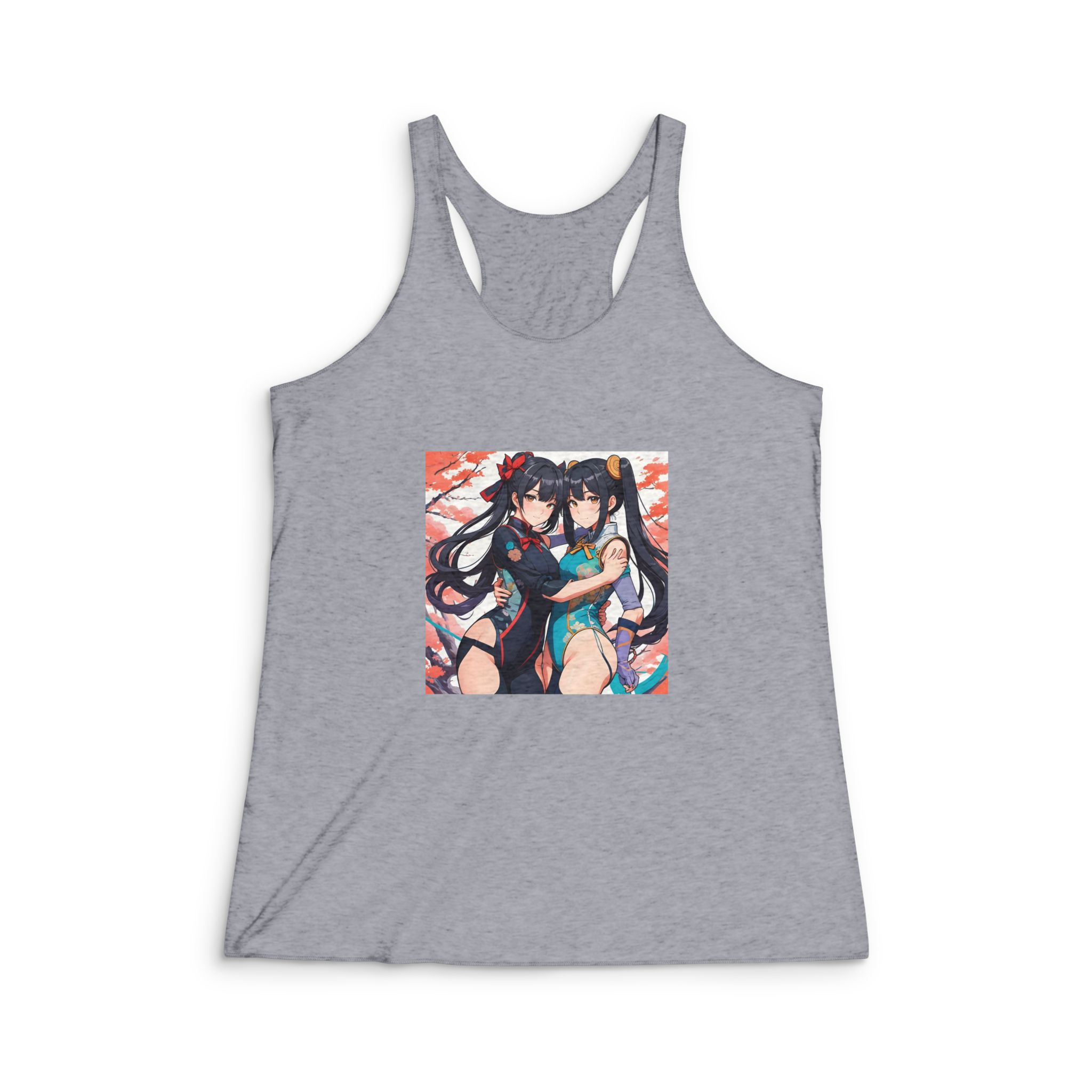 Original Design 13AB7A Womens Tri Blend Racerback Tank - Image 4
