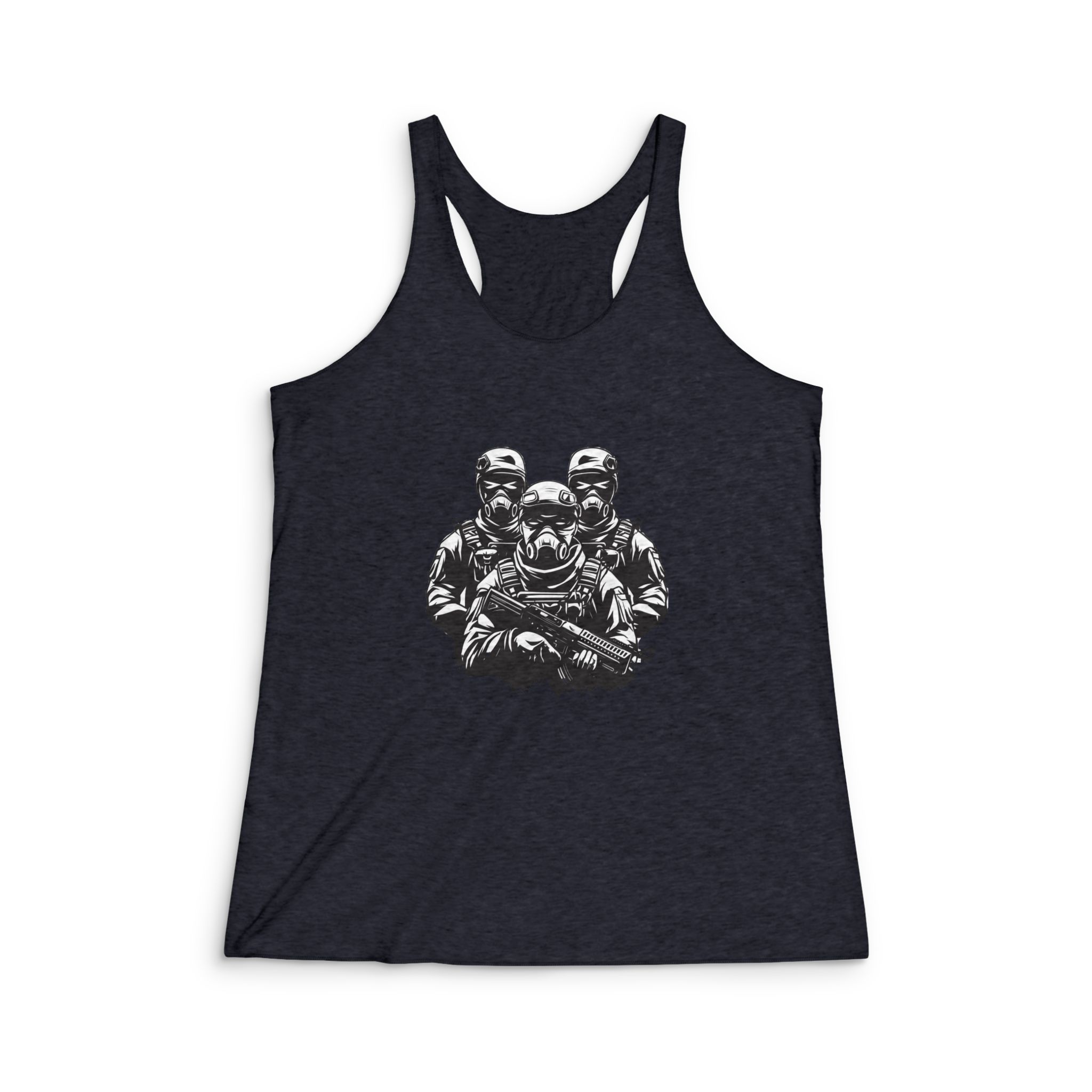 Original Design 357D79 Womens Tri Blend Racerback Tank - Image 2
