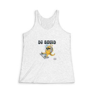 Dj Sound Womens Tri Blend Racerback Tank