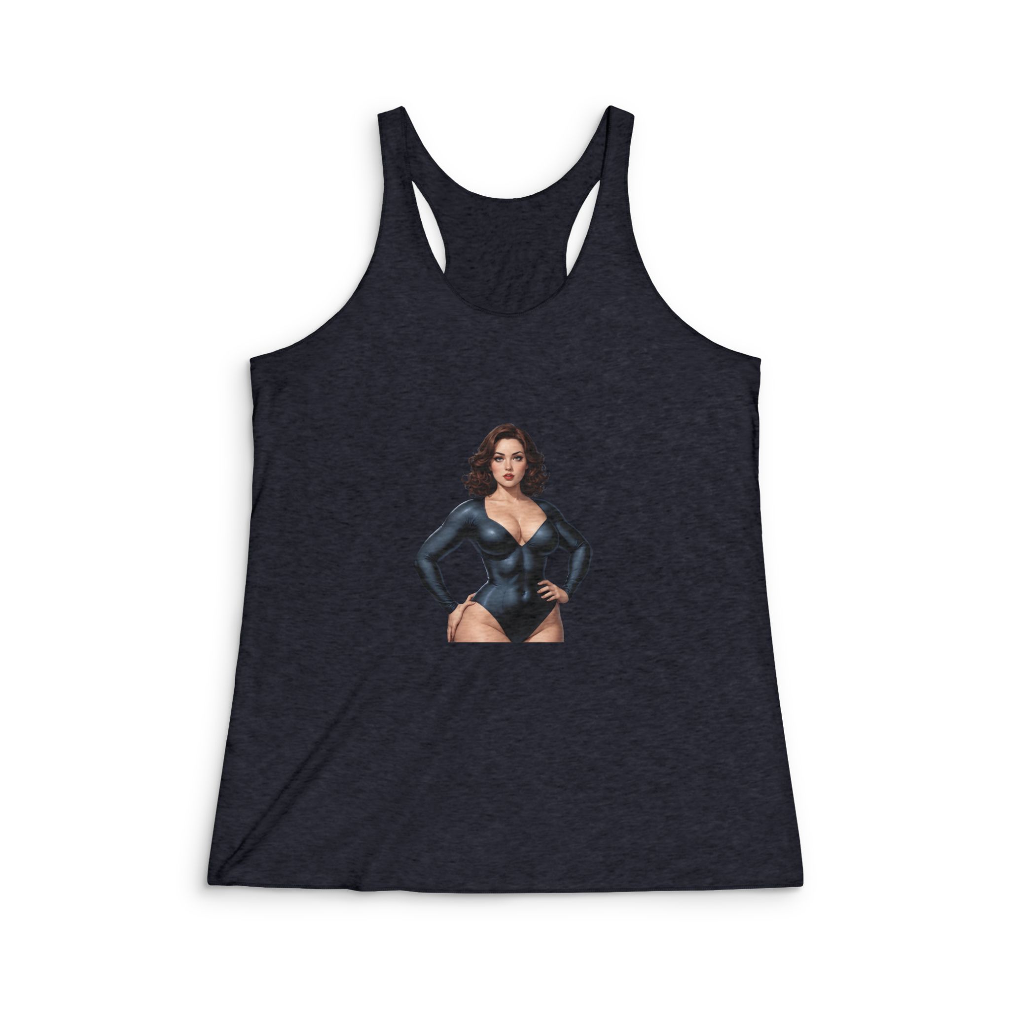 Original Design 995868 Womens Tri Blend Racerback Tank - Image 2