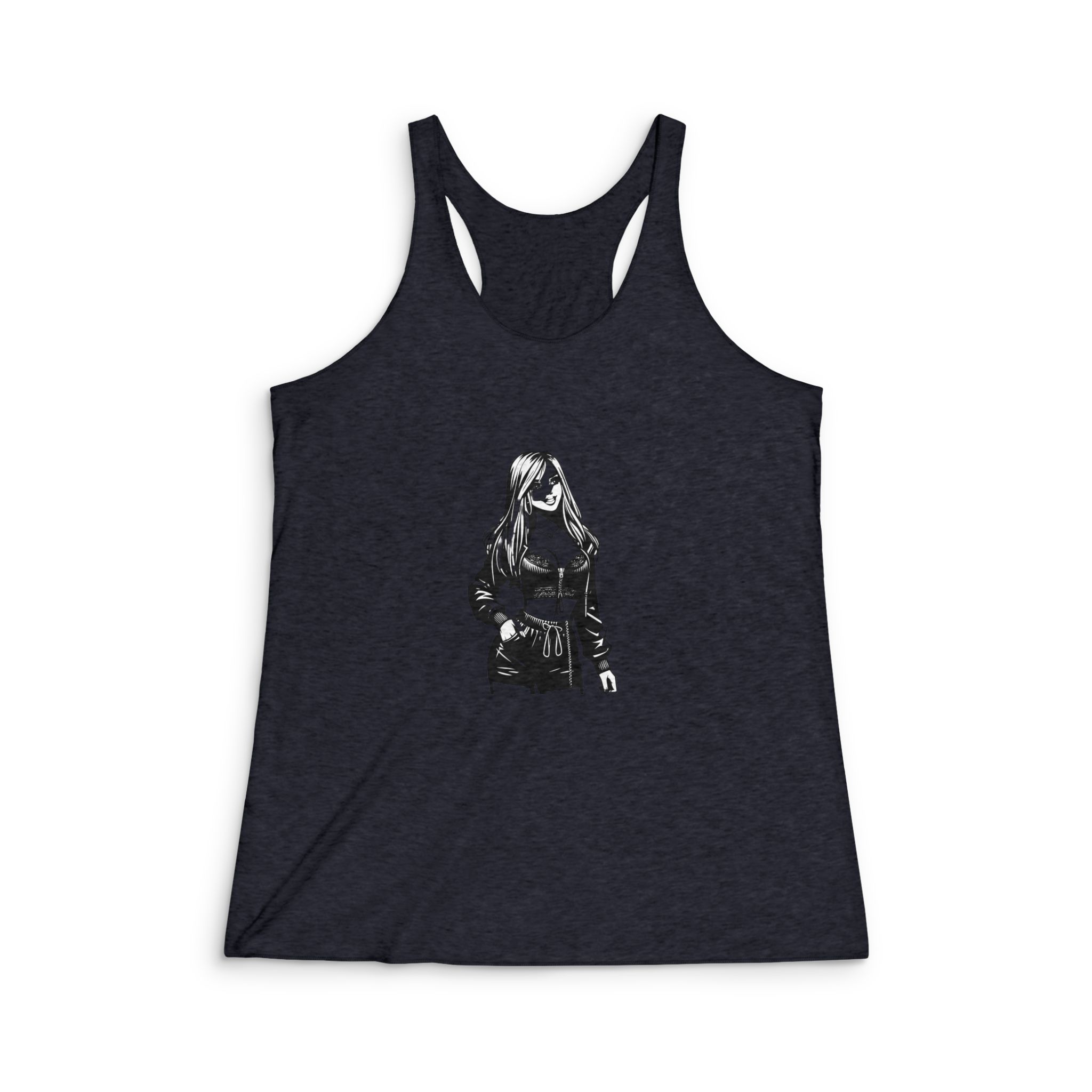 Original Design DF9827 Womens Tri Blend Racerback Tank - Image 2