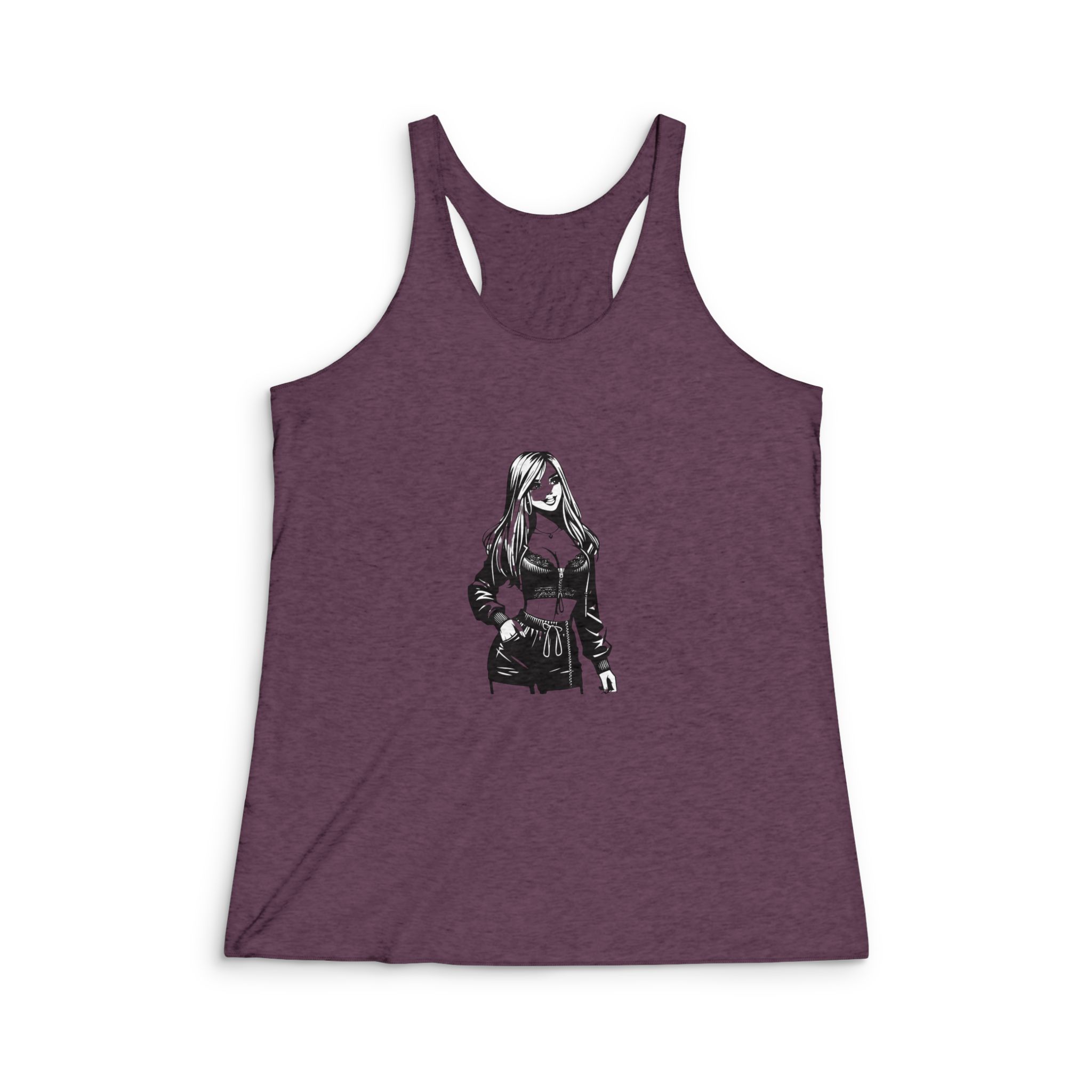 Original Design DF9827 Womens Tri Blend Racerback Tank - Image 5
