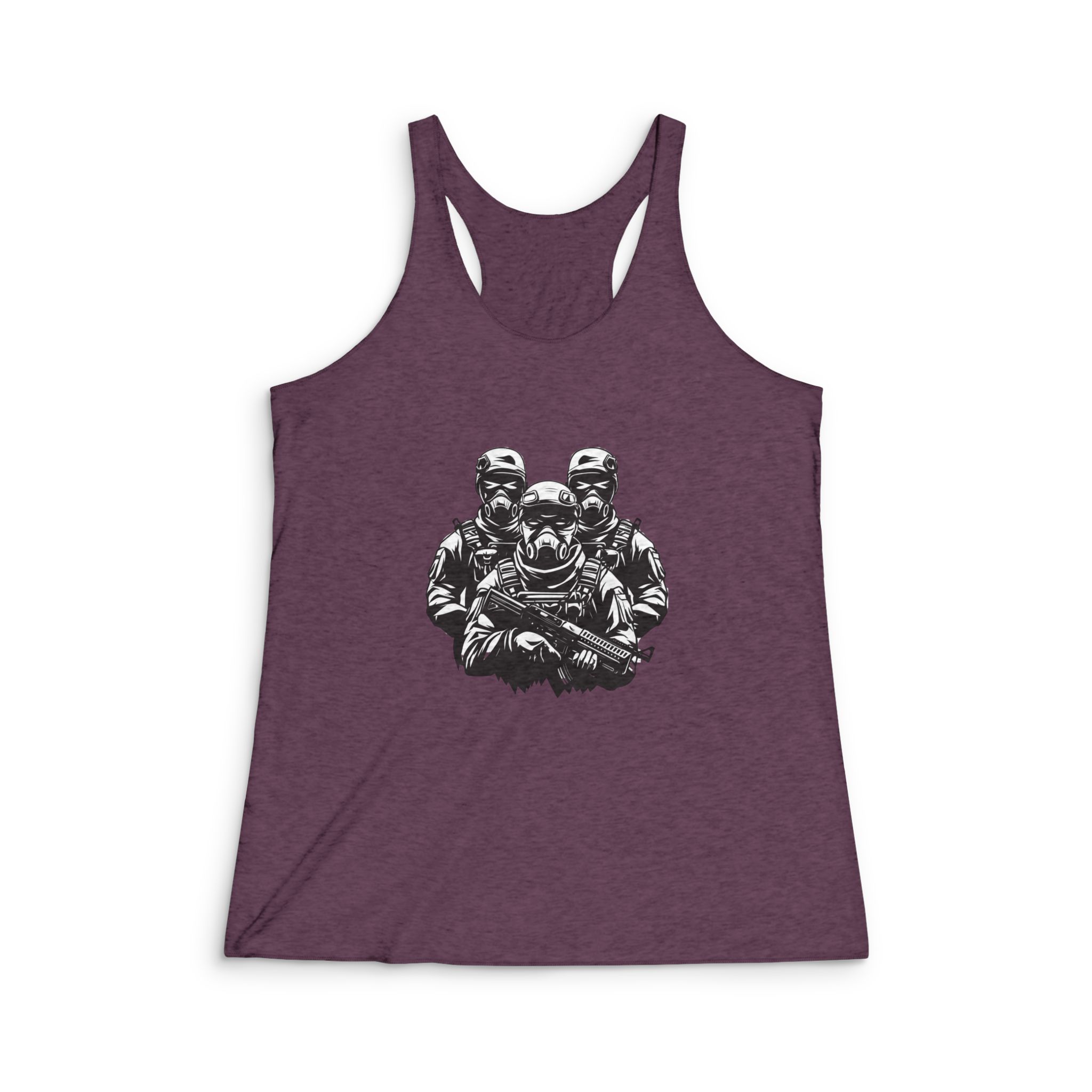 Original Design 357D79 Womens Tri Blend Racerback Tank - Image 5
