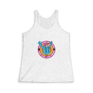 Ice Cream Delicious Womens Tri Blend Racerback Tank