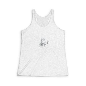 Gemini 6 Womens Tri Blend Racerback Tank