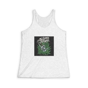 Hangloose Nugs With Text Illustration Womens Tri Blend Racerback Tank